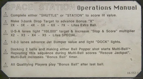 Instruction Card