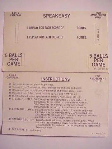 Instruction Card
