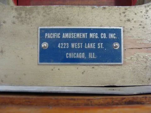 Manufacturer Plate