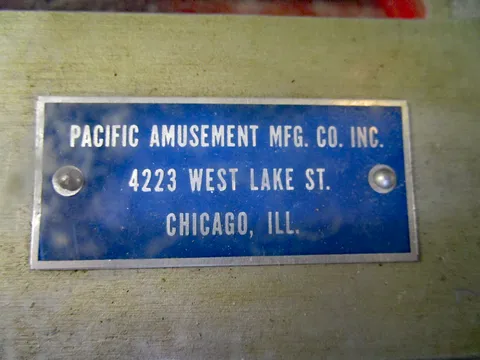 Manufacturer Plate