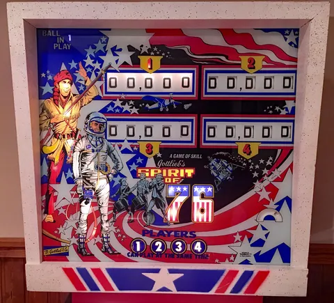 Sample Game - Illuminated Backglass*