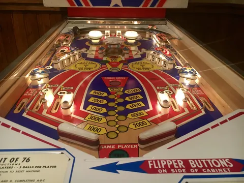 Sample Game - Illuminated Playfield*