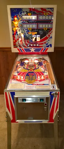 Sample Game - Cabinet - Front View*