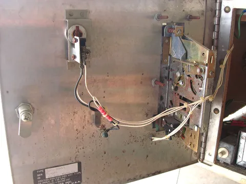 Inside Coin Door*