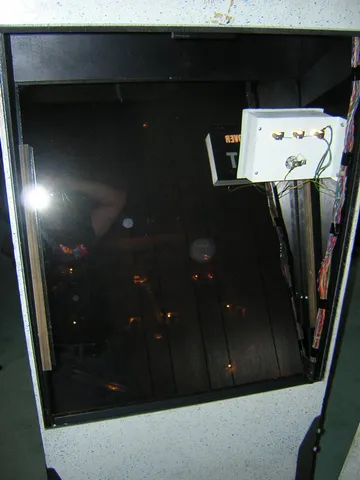 Inside Back of Cabinet