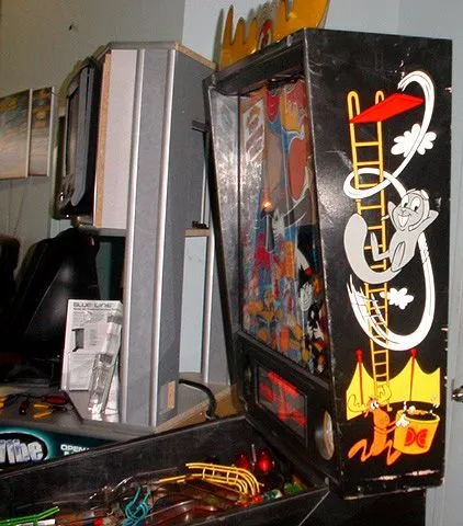 Black Cabinet Backbox - Right