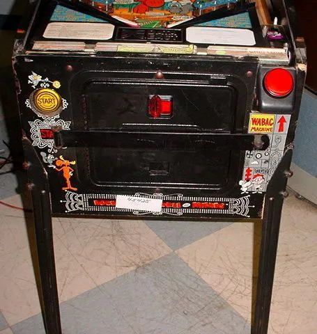 Black Cabinet Front - 1 Slot