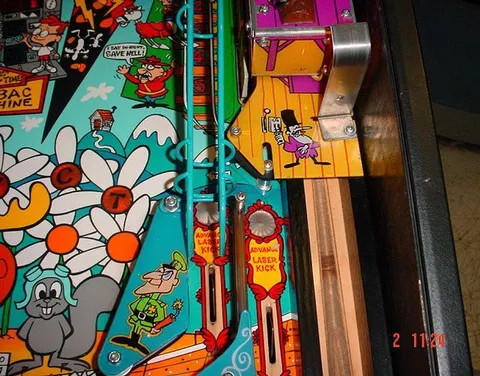Black Cabinet Playfield - Detail
