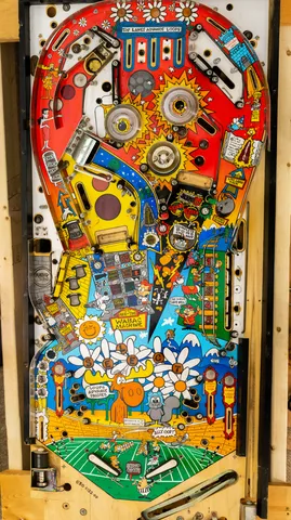 Partially Stripped Playfield