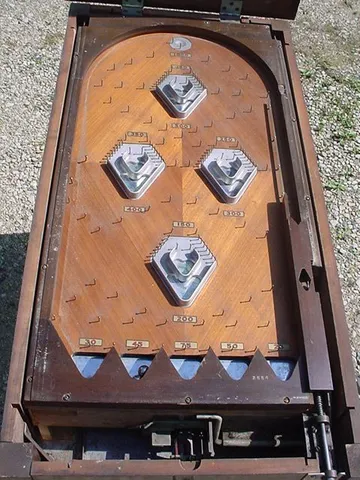 Playfield Glass Hinged Open*
