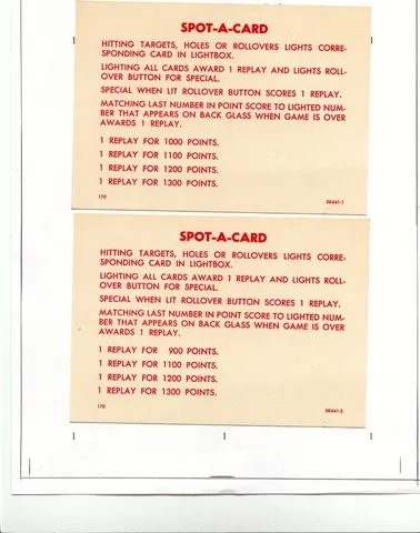 Score Card