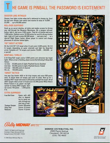 Flyer, Back