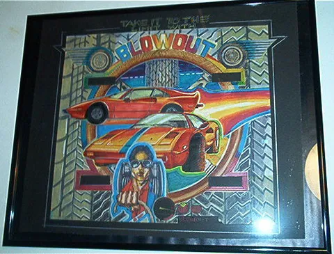 Original Backglass Artwork*