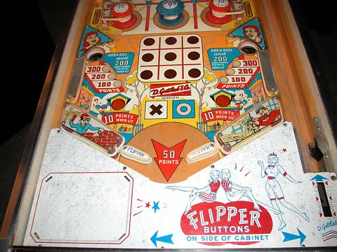 Lower playfield