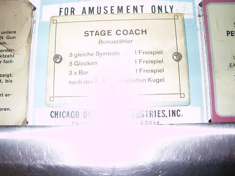 German Score Card