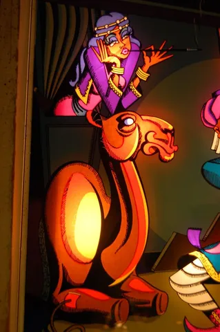 Illuminated Backglass - Detail