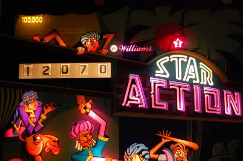 Illuminated Backglass - Detail