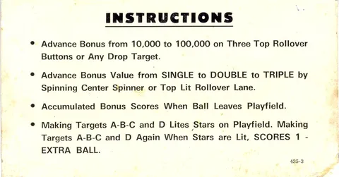 Instruction Card - Add-a-Ball