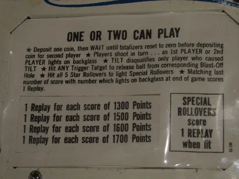 Instructions and Score Cards