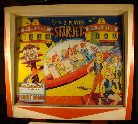 Early Production Backglass*