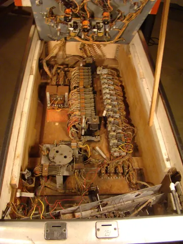 Inside Early Production Cabinet*