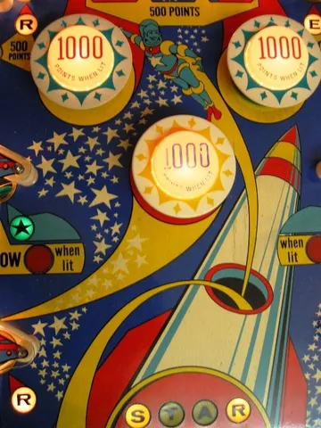 Illuminated Playfield - Detail