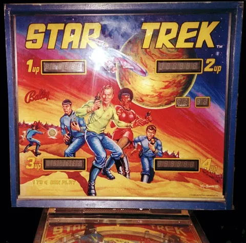 Early Production Backglass