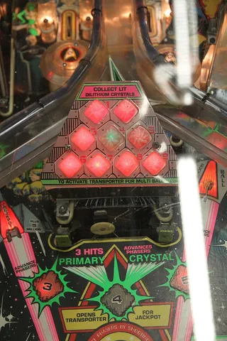 Dilithium Crystals and Swinging Target
