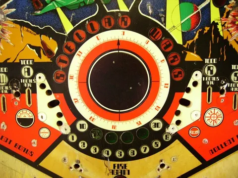 Stripped Playfield - Detail