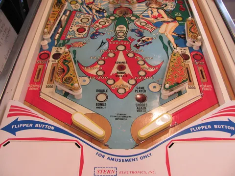Lower playfield
