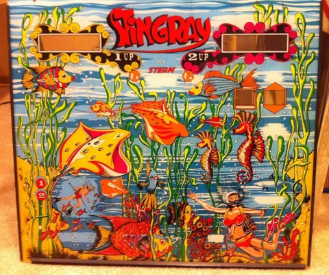 2-Player Backglass