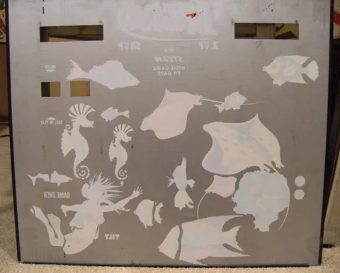 2-Player Backglass - Reverse