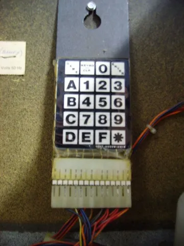 Diagnostics Key Pad
