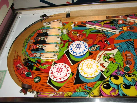 Sample Game - Upper Playfield*