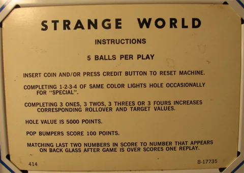 Instruction Card