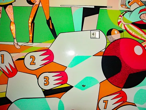 Backglass - Detail