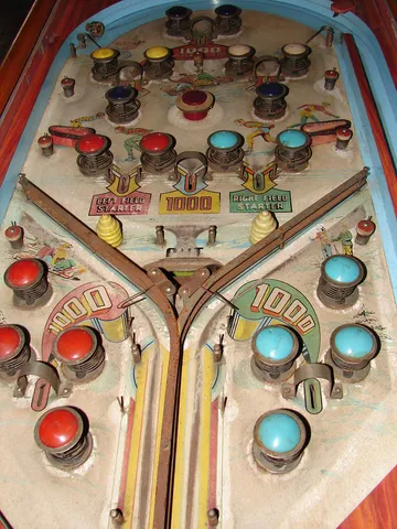 Playfield (with retrofit flippers)