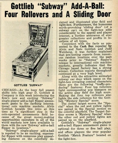 Cash Box Ad*