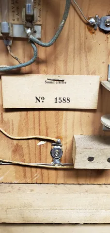 Inside Backbox - Serial Number Tag*