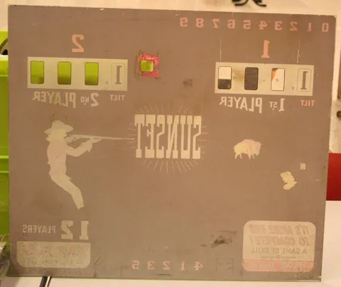 Plexiglas Backglass - Reverse*