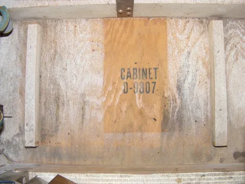Inside Cabinet - Detail*