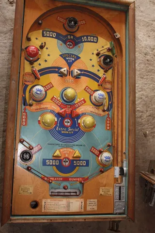 Playfield (with retrofit flippers)