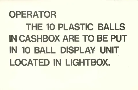 Shipping Notice for Operators