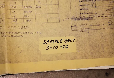 Sample Game - Schematic Date*