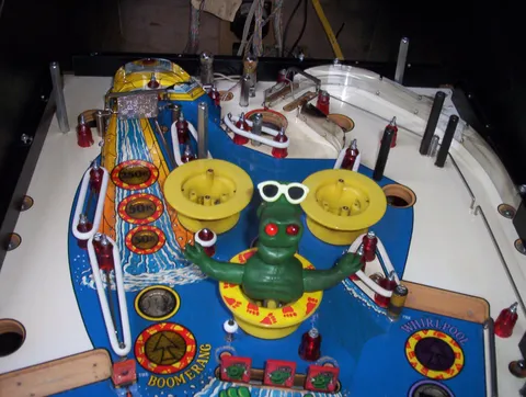 Stripped Upper Playfield