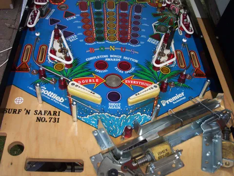 Stripped Lower Playfield