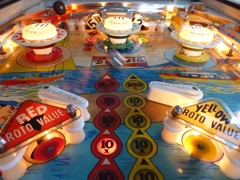 Sample Game - Illuminated Upper Playfield*