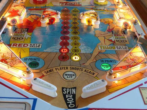 Sample Game - Illuminated Lower Playfield*