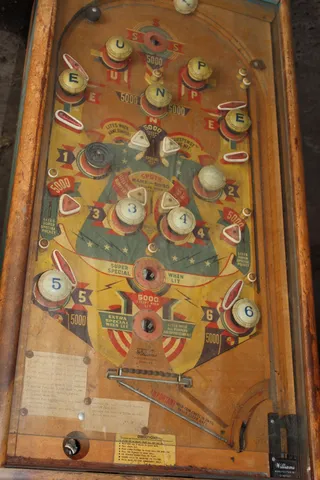 Playfield (with retrofit flippers)