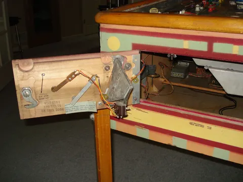 Inside Coin Door